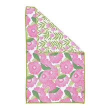 Load image into Gallery viewer, POPPY PAPAVER blu Kitchen Tea Towel