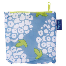 Load image into Gallery viewer, HYDRANGEA BLOSSOMS Reusable Shopper blu Bag