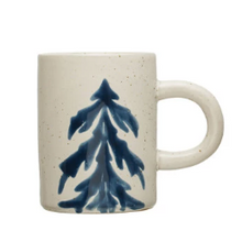 Load image into Gallery viewer, Hand-Painted Stoneware Mug