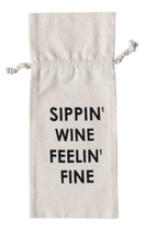 Load image into Gallery viewer, Cotton Wine Bag-6 Styles
