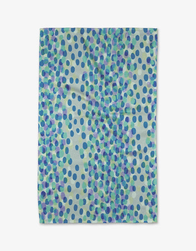 Geometry-Spotty Summer Tea Towel