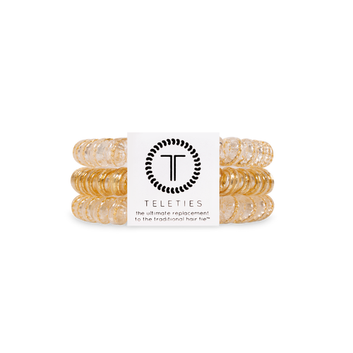 TELETIES - Spiral Hair Coils | Small | Luxury Living Hair Ties