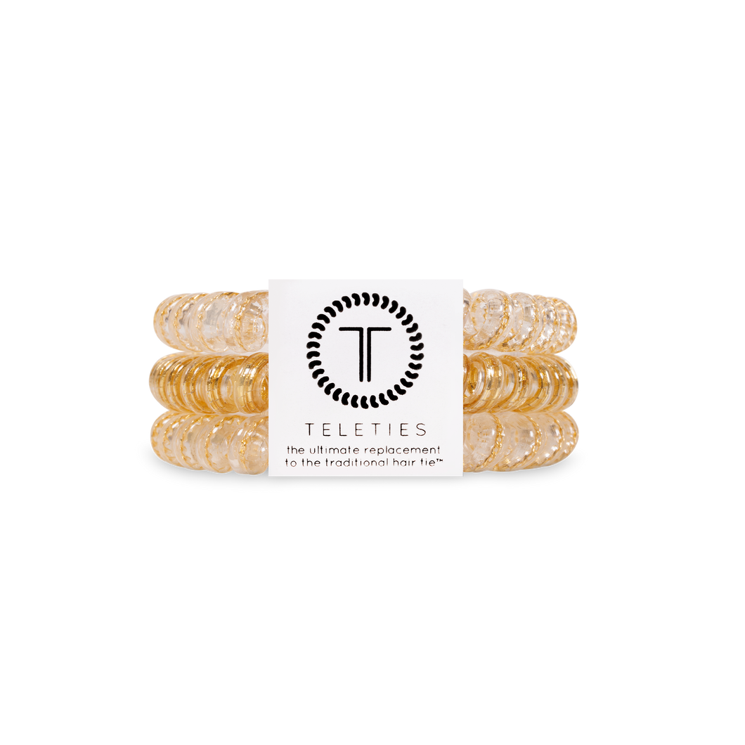 TELETIES - Spiral Hair Coils | Small | Luxury Living Hair Ties