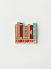 Load image into Gallery viewer, Field Trip Threads - Booktrovert Embroidered Iron-On Patch Book Lover