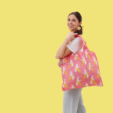 Load image into Gallery viewer, BANANAS Reusable Shopper Tote