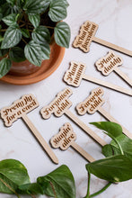 Load image into Gallery viewer, Funny Wooden Plant Markers: Grow your own way!