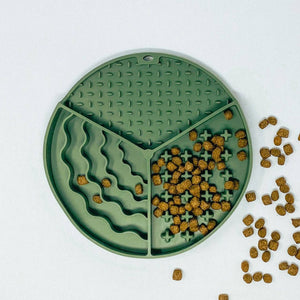 Making Waves Grub Mat | Dog Enrichment Slow Feed Lick Bowl