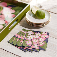 Load image into Gallery viewer, PINK DOGWOOD Paper Napkins, pack of 20