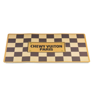 Checker Chewy Vuitton Pet Placemat