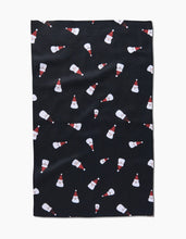 Load image into Gallery viewer, Geometry-Santa Faces Tea Towel