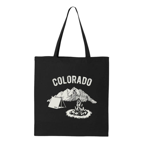 Akinz - Colorado Campsite Tote Bag