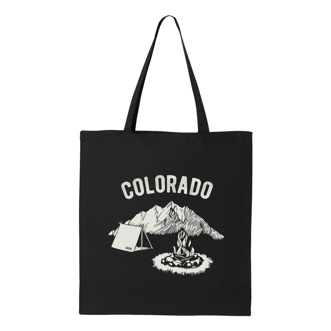 Colorado Campsite Tote Bag