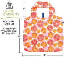 Load image into Gallery viewer, CITRUS RED blu Bag Reusable Shopper Tote