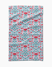 Load image into Gallery viewer, Geometry - Cardinal Tea Towel