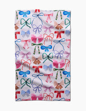 Load image into Gallery viewer, Geometry-Bows Tea Towel