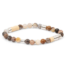 Load image into Gallery viewer, Intermix Stone Stacking Bracelet - Mexican Onyx