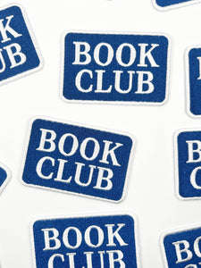 Field Trip Threads - Book Club Patch – Embroidered Iron On, Readers, Book Lovers