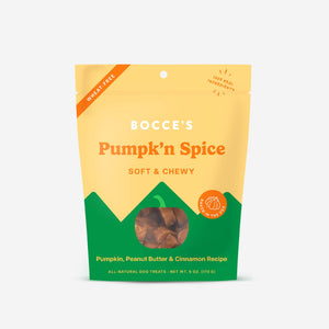 Bocce's Bakery - Pumpkn Spice Soft & Chewy Treats