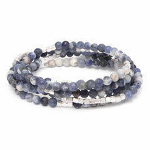 Load image into Gallery viewer, Stone Wrap Sodalite/Silver - Stone of Intuition