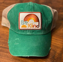 Load image into Gallery viewer, Kosmic Soul - Be Kind Iron On Patch | Be Kind with Rainbow Iron-On Embroid