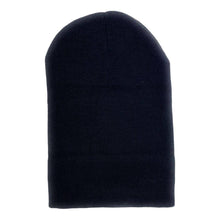 Load image into Gallery viewer, The Park Wholesale - Beanies Caps Toboggan Cuffed Soft Knit in Bulk Multi-Color Plain Blank Wholesale: Black