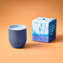 Load image into Gallery viewer, Garden Vibes Candle/Planter 2-in-1: Violet Hour - Lavender