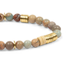 Load image into Gallery viewer, Intermix Stone Stacking Bracelet - Aqua Terra