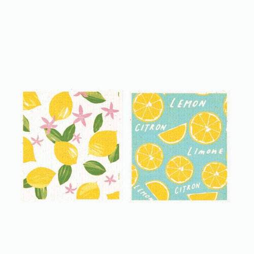 LIMONE Reusable Sponge-Cloth, Set of 2