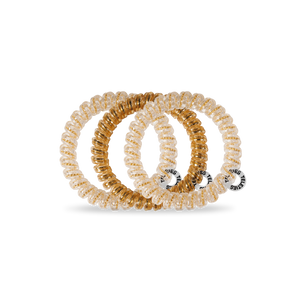 TELETIES - Spiral Hair Coils | Small | Luxury Living Hair Ties