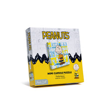 Load image into Gallery viewer, Peanuts® Mini Canvas Puzzle: Charlie Brown