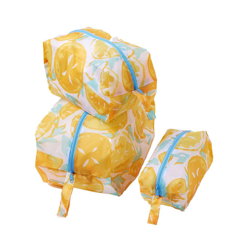LEMON SLICES Travel Cubes, set of 3