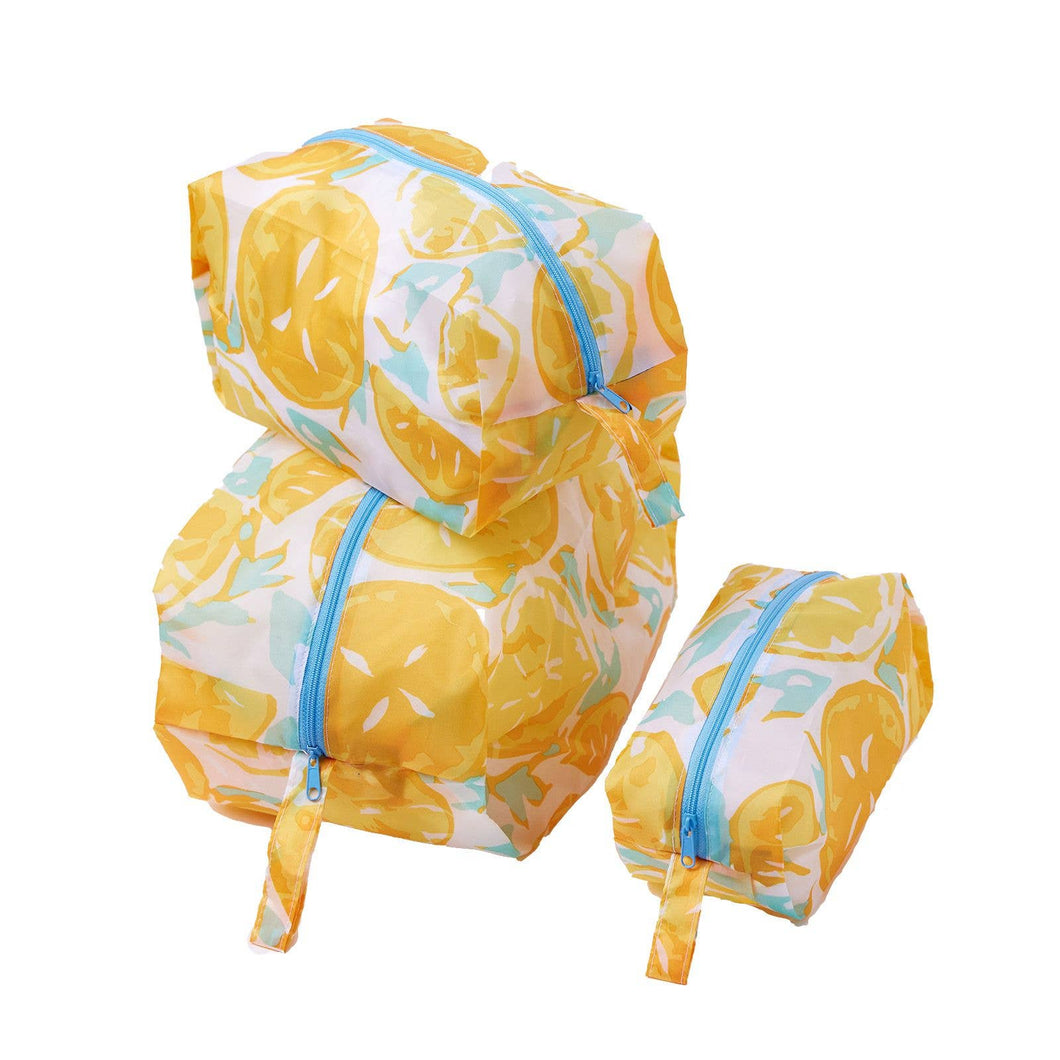 LEMON SLICES Travel Cubes, set of 3