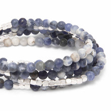 Load image into Gallery viewer, Stone Wrap Sodalite/Silver - Stone of Intuition