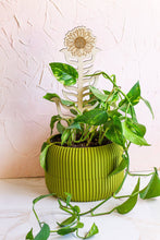 Load image into Gallery viewer, Sunflower Wooden Plant Trellis