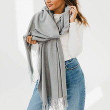 Load image into Gallery viewer, Cozy Cashmere Essential Travel Scarf