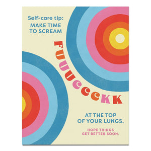 Knock Knock - Self-Care Tip Friend Greeting Cards