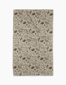 Geometry - Bonfire Nights Tea Towel