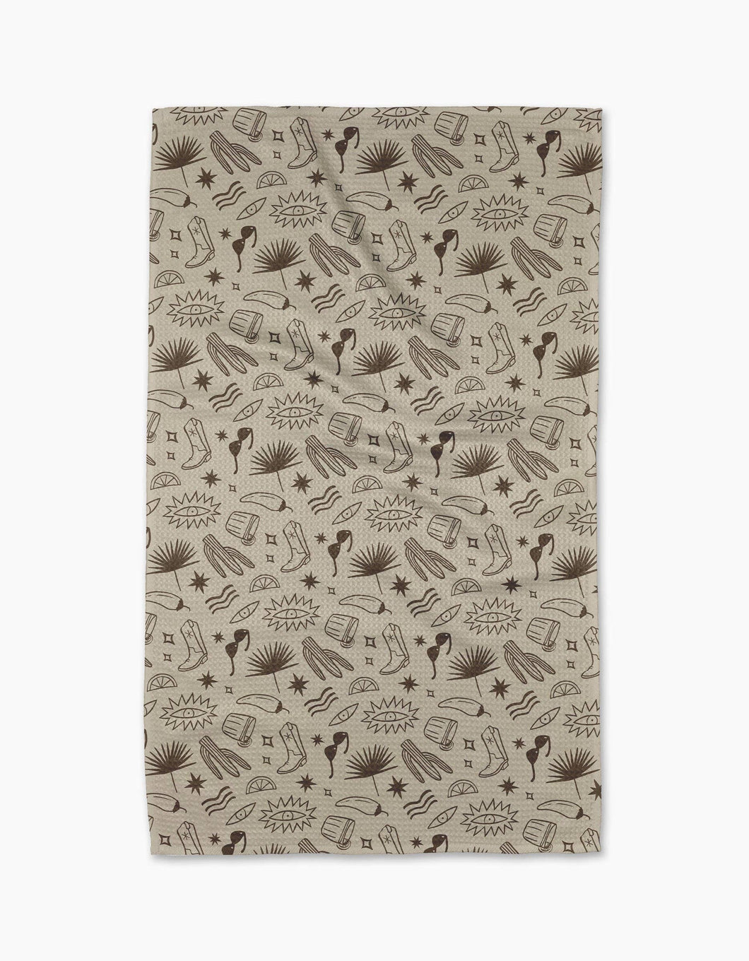 Geometry - Bonfire Nights Tea Towel