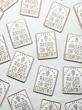 Load image into Gallery viewer, Field Trip Threads - Raised on 90&#39;s Country Iron On Patch, Country Music Rodeo