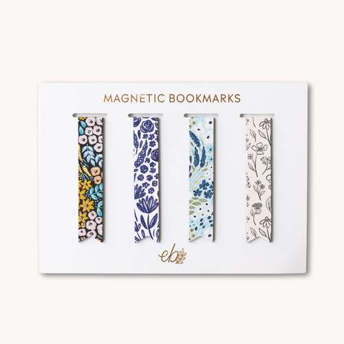 Magnetic Bookmarks: Winter Tones