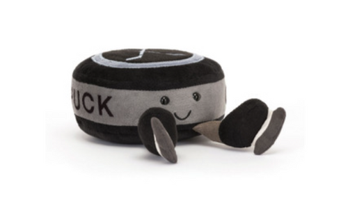 Amuseable Ice Hockey Puck