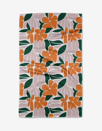 Geometry - Modern Floral Tea Towel