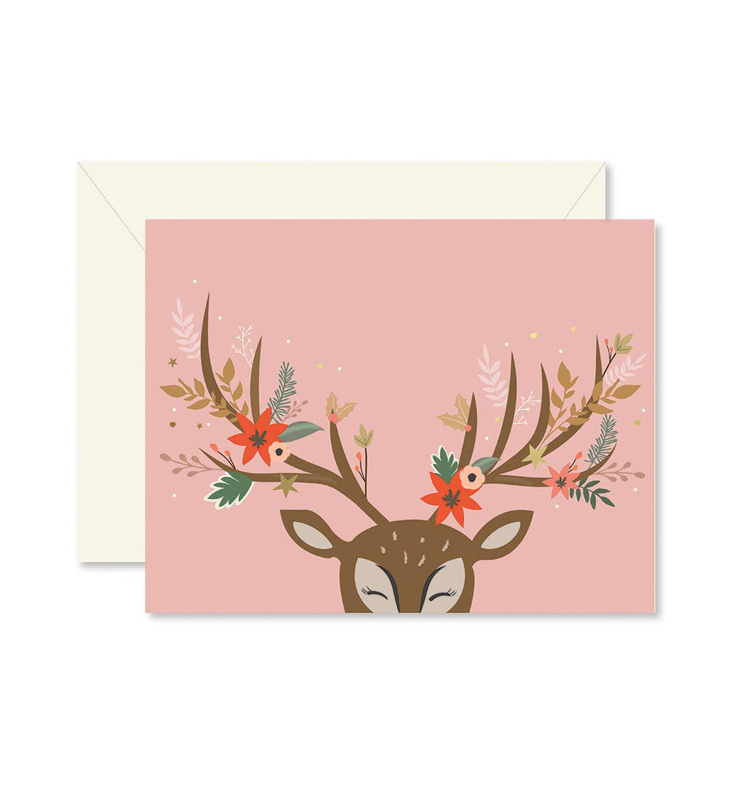 Ginger P. Designs - Reindeer Floral