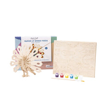 Load image into Gallery viewer, 3D Wooden Puzzle Paint Kit