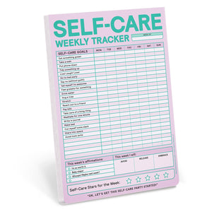 Self-Care Weekly Tracker Pad