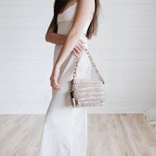 Load image into Gallery viewer, Nova Nylon Chain Crossbody: Taupe