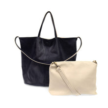 Load image into Gallery viewer, Joy Susan Riley Reversible Slouchy Tote