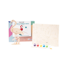 Load image into Gallery viewer, 3D Wooden Puzzle Paint Kit