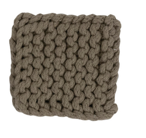 Cotton Crocheted Coasters-Square