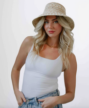 Load image into Gallery viewer, Pretty Simple - Tulum Straw Bucket Hat